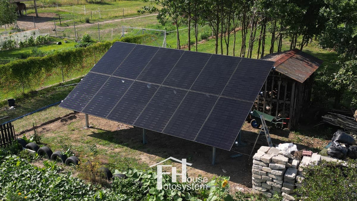 Instalacja naziemna z magazynem energii i dotacją – szybki zwrot inwestycji